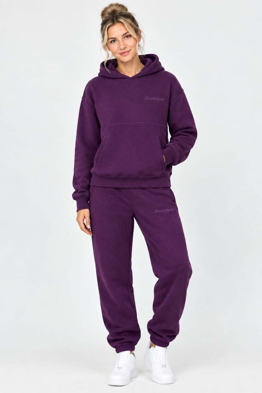 Bearded Goat Hoodie & Sweatpants Set Size XS Hoodie & Size S Pants NWT